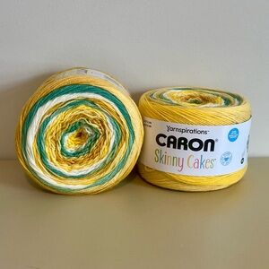 Discontinued Caron Skinny Cakes in Banana